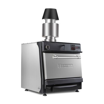 Kommerzieller Grill und Holzkohle-Ofen mit 304 Edelstahlkonstruktion, multifunktionale Verwendung und 300-600 °C Kochtemperatur