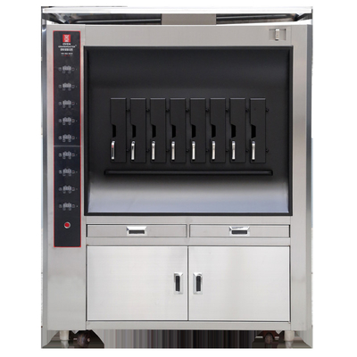 Einlagige Grill-Maschinen-elektrische Heizungsfische Oven With der Fisch-20KW 8 Räume