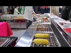 6.6kw Edelstahl elektrischer Grill Rauchlos für Restaurant