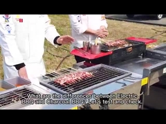 Elektrische Grillvorrichtung VS Holzkohlegrillvorrichtung