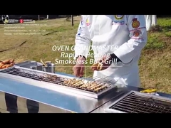 Rauchlose elektrische GRILL Grills für das Grillen des Kebabs