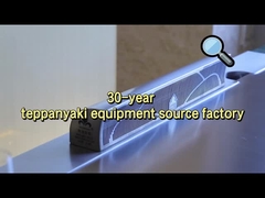 Fabrik-direkte Teppanyaki-Grill - 95% Fettentfernung und kundenspezifische Designs