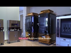 Warmwind-Röst-Enten-Maschine Multifunktionsroaster mit Glastür Ofen Autoreinigung